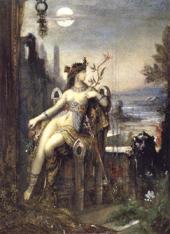 Gustave Moreau Cleopatra Norge oil painting art